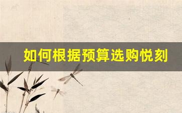 如何根据预算选购悦刻烟杆？价格区间推荐
