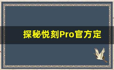 探秘悦刻Pro官方定价，是否值得购买？