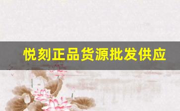 悦刻正品货源批发供应链管理的最佳实践