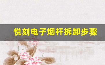 悦刻电子烟杆拆卸步骤详解，让你轻松上手