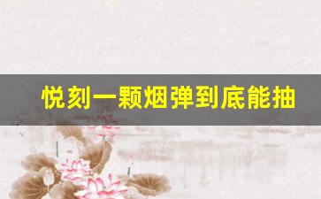 悦刻一颗烟弹到底能抽多长时间？